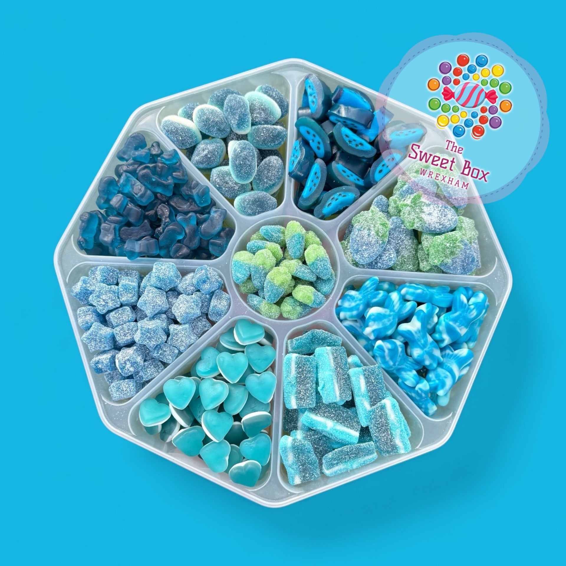 Blue Sweet Platter