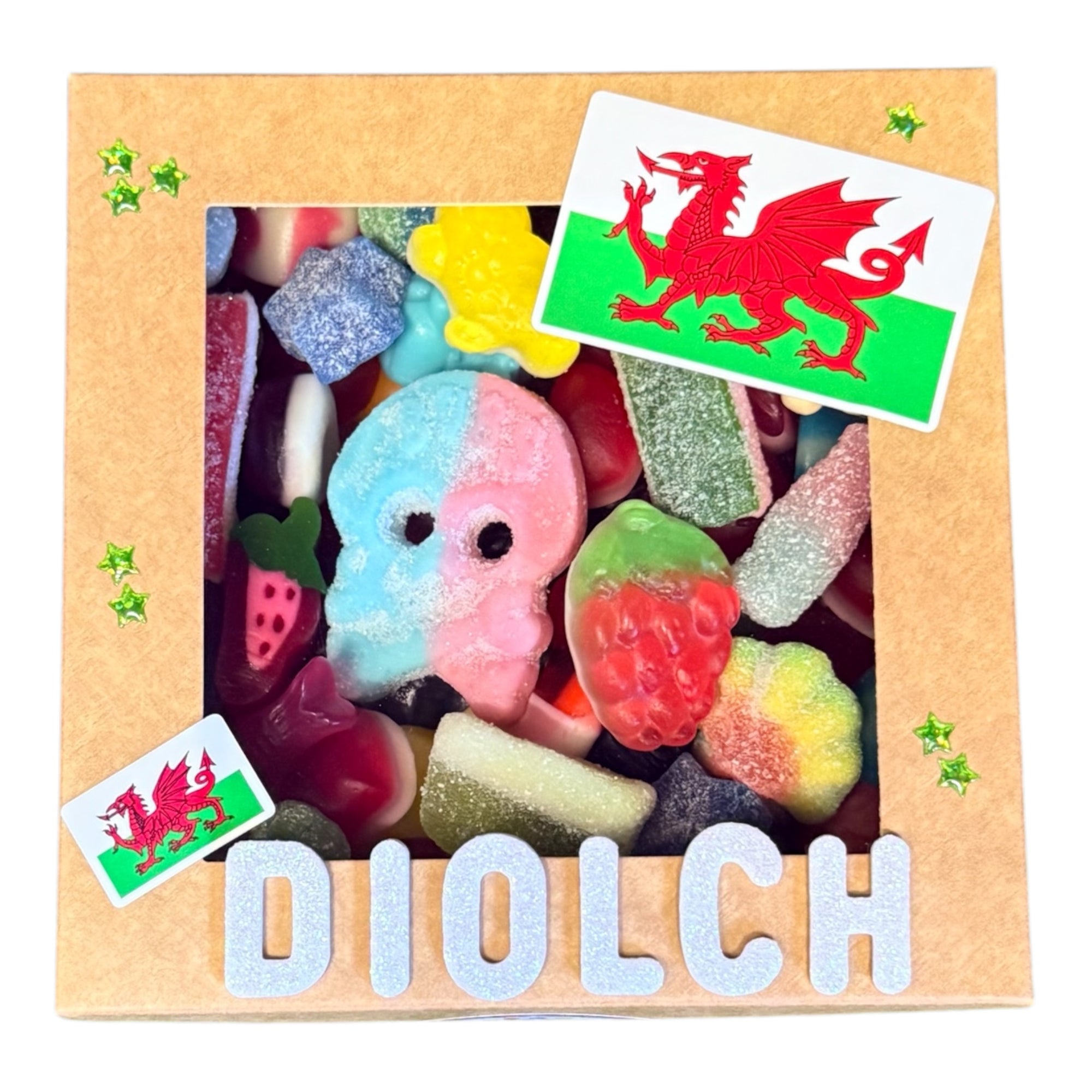 Mini 'Diolch' Sweet Box