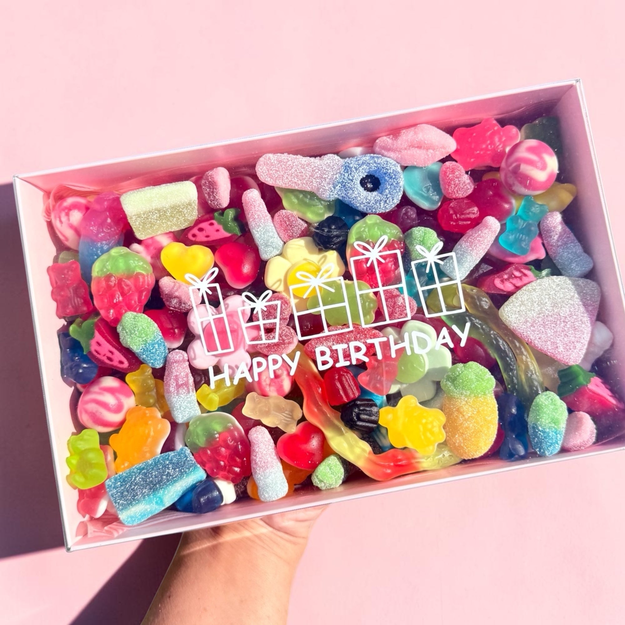 Happy Birthday - Pink Box